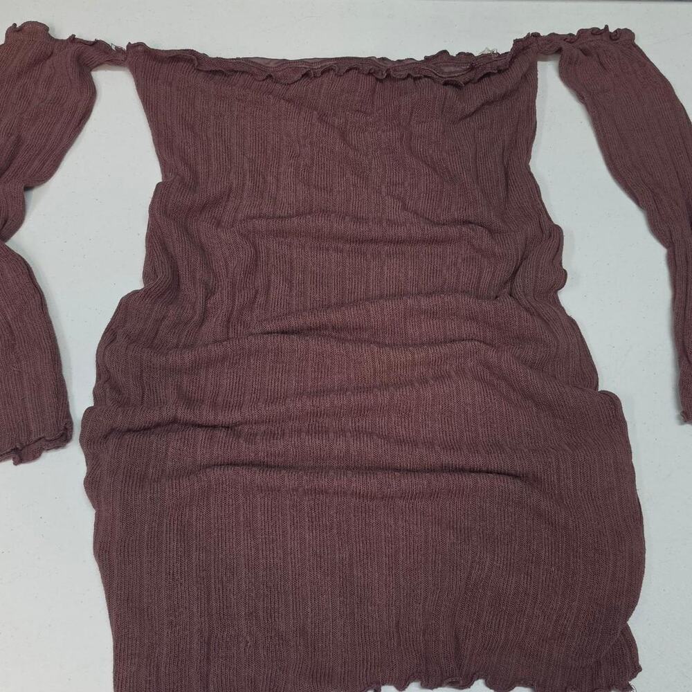 Charlotte russe brown off shoulder